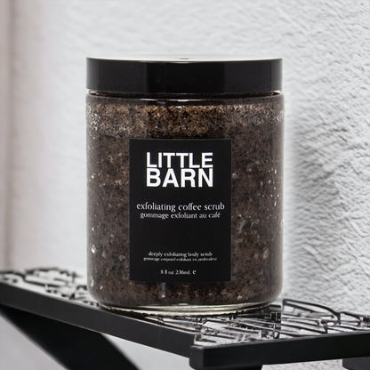 exfoliating coffee scrub